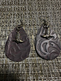 Cowboy boots earrings