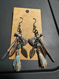 Tomahawk earrings