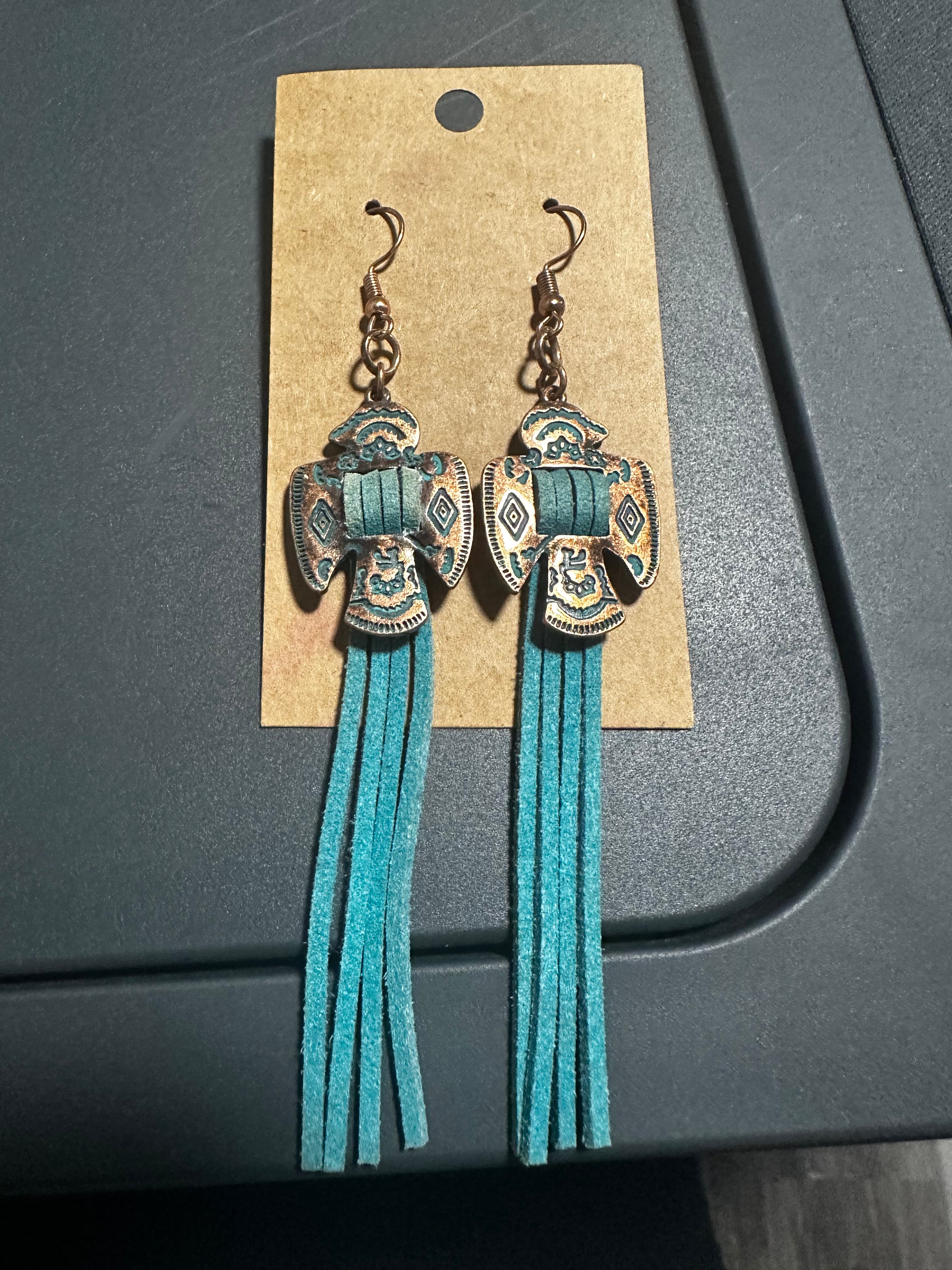 Thunderbird earrings