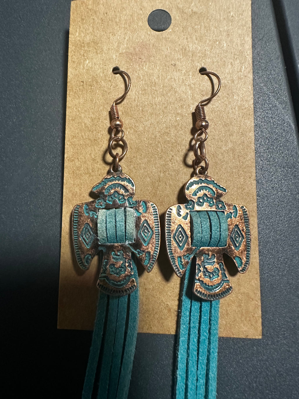 Thunderbird earrings